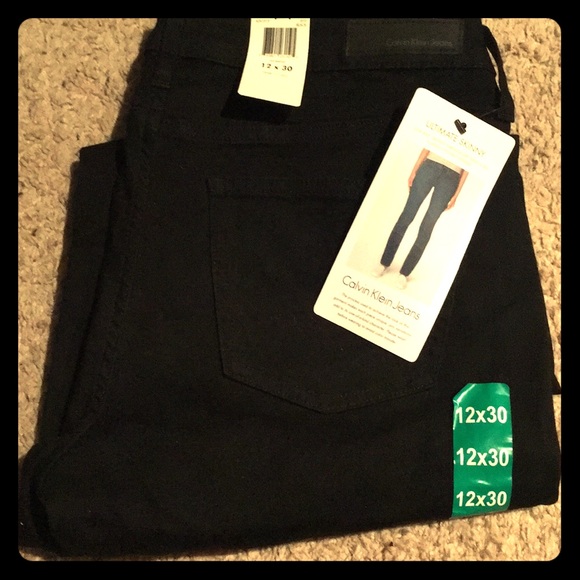 Calvin Klein Denim - Calvin Klein Ultimate Skinny Jeans Black